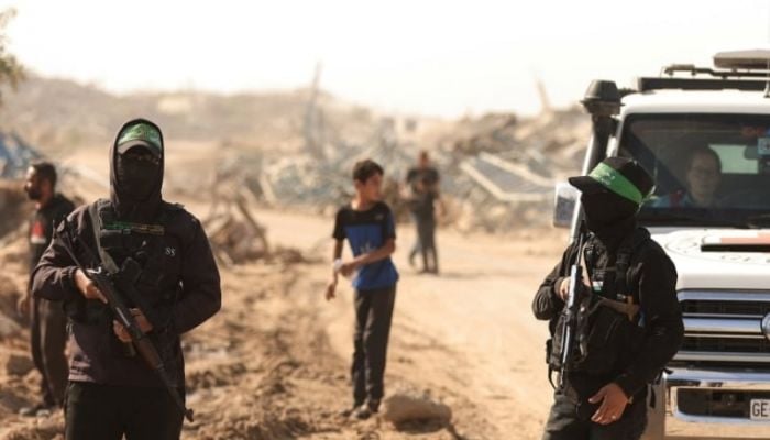 Hamas says discussed second phase of Gaza truce in Cairo
