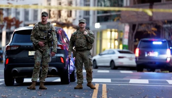 Two National Guard members shot near White House