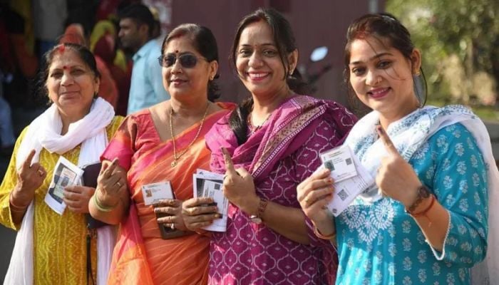 Modi's alliance celebrates decisive win in Indian state election