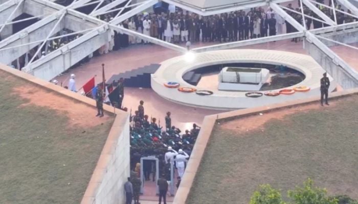 Khaleda Zia laid to rest beside Ziaur Rahman's grave