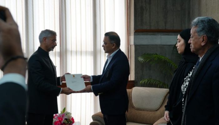 Jaishankar hands over India’s condolence message to Tarique Rahman
