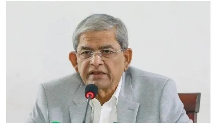 Mirza Fakhrul collects nomination form for Thakurgaon 1