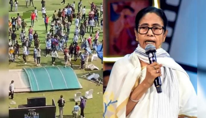 Mamata Banerjee's public apology to Messi, fans after Kolkata event chaos