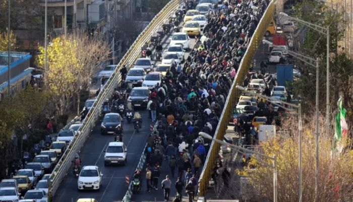 Protests spread across Iran for third day after currency hits record low