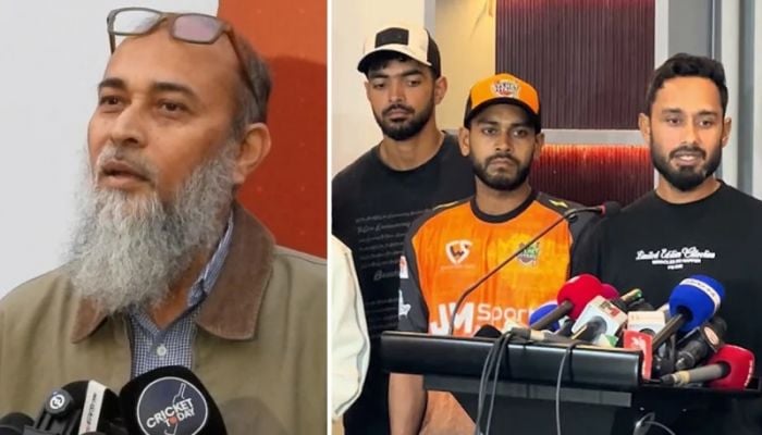 Cricketers adamant on Nazmul's resignation, none went to the field