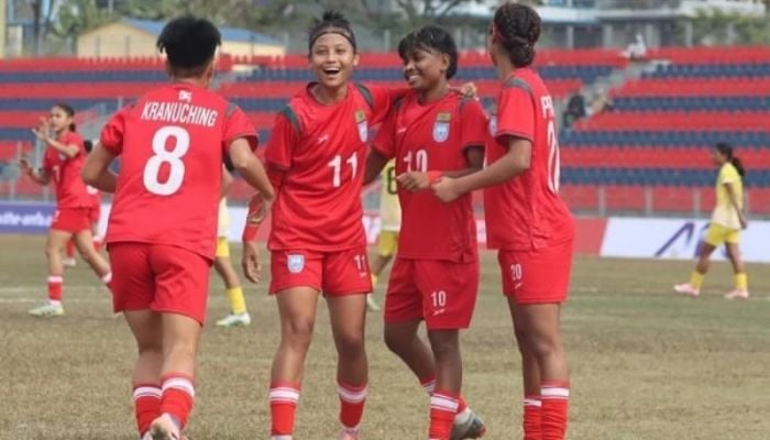Bangladesh make flying start in SAFF U-19 Women's Championship