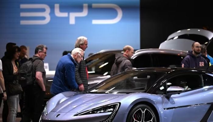 Tesla loses EV crown to China's BYD in 2025 as sales slip