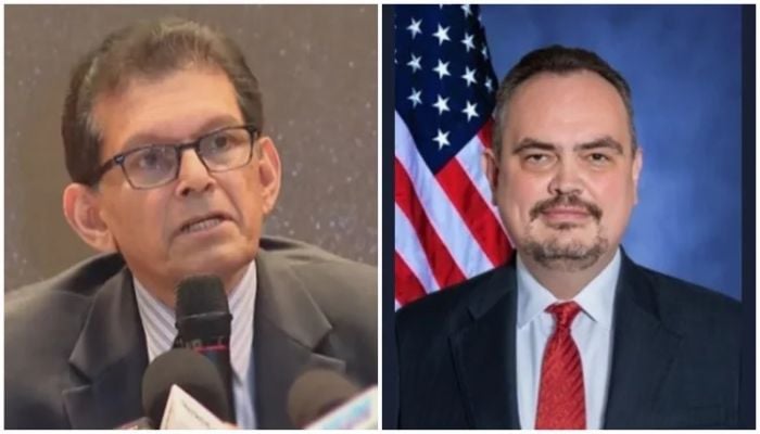US ambassador calls on national security adviser 