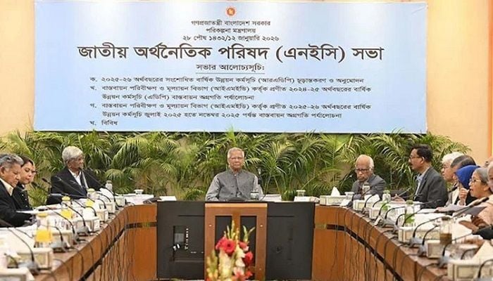 NEC approves Tk 2 lakh crore RADP for FY26