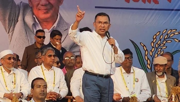 A party lying against BNP in 'dictatorial language': Tarique Rahman
