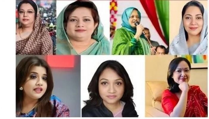 Seven women elected MPs