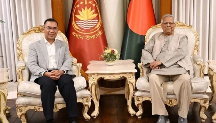 Chief Adviser congratulates Tarique Rahman on landslide victory