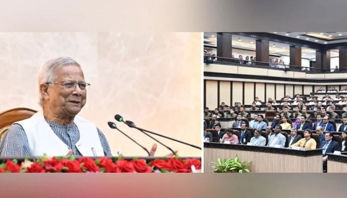CA delivers farewell address to officials, staff at his office