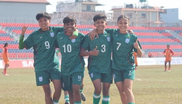 Bangladesh beat India 2-0 in SAFF U-19 Women's Championship