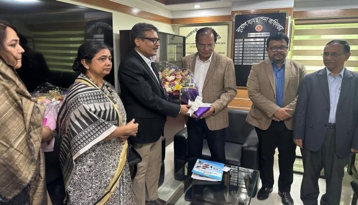 PSTC chief meets Disaster Management and Relief Minister Dulu