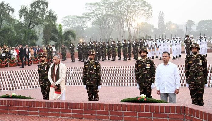 President, PM pay homage to Liberation War martyrs