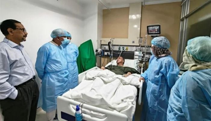 Mirza Abbas's physical condition improving in Singapore