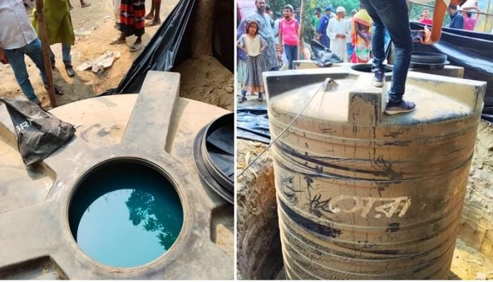 Businessman hid 10,000 liters of diesel underground
