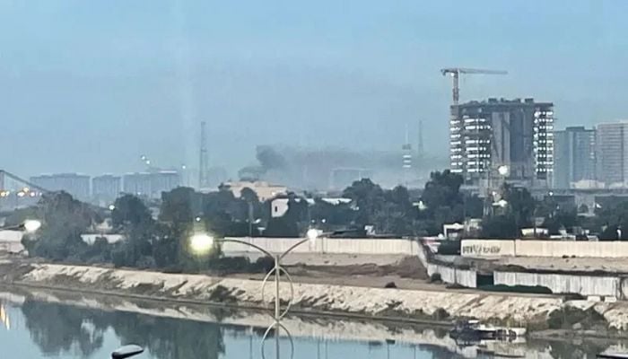 US embassy in Baghdad hit by strike