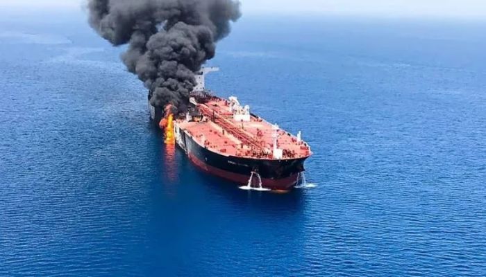 Oil prices rise, Asian stocks fall after Iran attacks oil tanker in Dubai