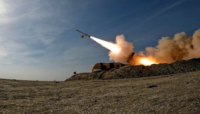 Iran military says fired missiles at US aircraft carrier