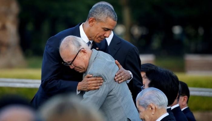 Hiroshima atomic bomb survivor embraced by Obama dies at 88