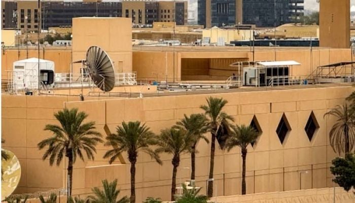 US embassy in Riyadh hit by Iranian drones