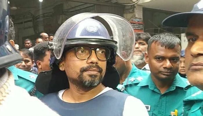 Zunaid Ahmed Palak tells court he was injured in prison van accident