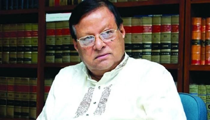 Former law minister Barrister Shafique Ahmed passes away