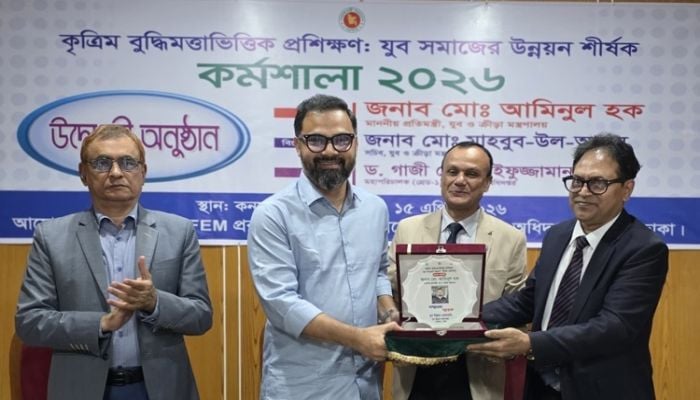 State Minister for Sports inaugurates AI training workshop
