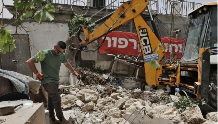 Palestinians forced to demolish own homes to make way for Israeli theme park