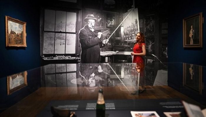 Winston Churchill's 'playful' paintings go on show in London