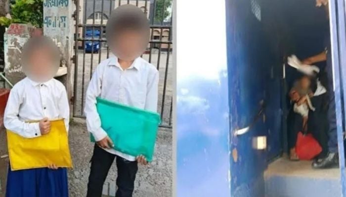 Mother with minor child sent to prison, two more children wait at jail gate