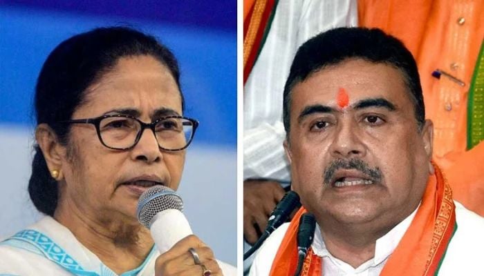 BJP ahead in 208 seats in West Bengal, Trinamool Congress in 79