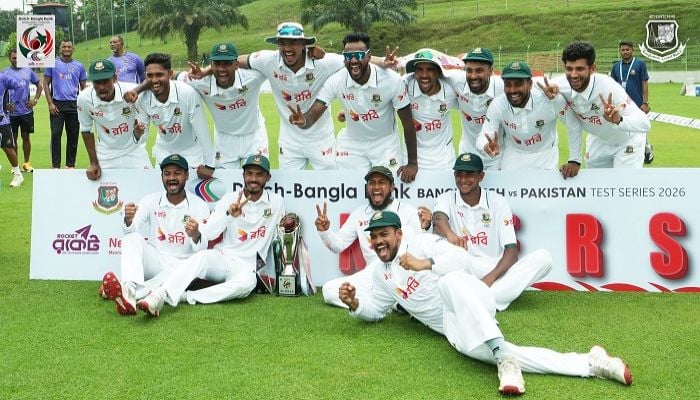 Bangladesh crush Pakistan in 2nd test to sweep series