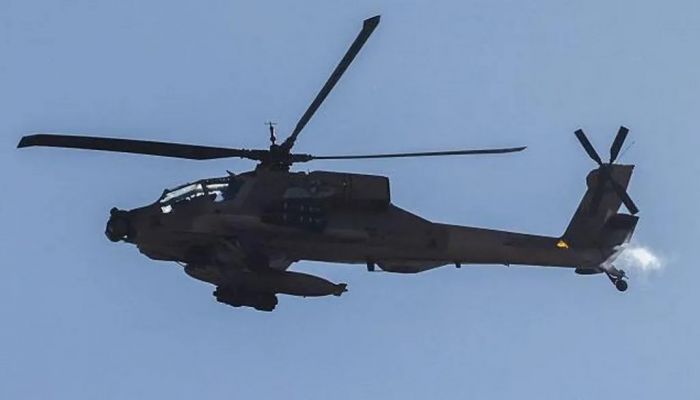 US strikes Iran in response to downing of helicopter, military says