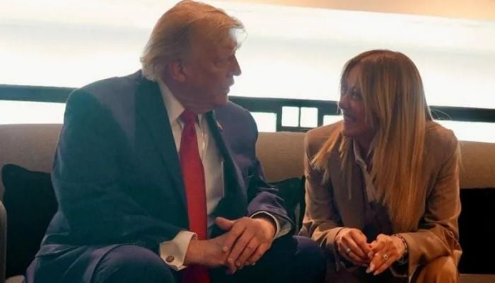 Italy's Meloni says Trump 'made up' story that she 'begged' him for photo at G7