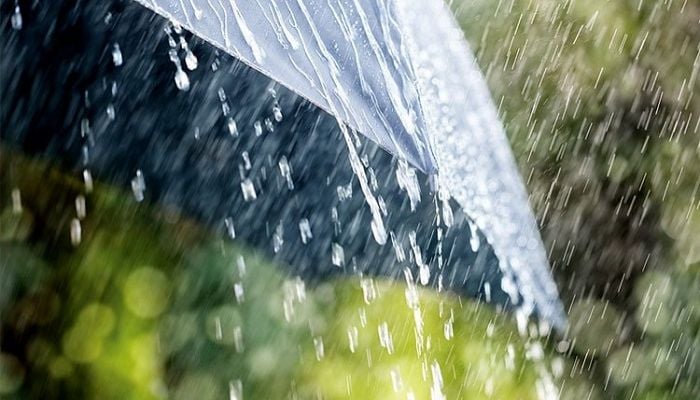Met office predicts rain 