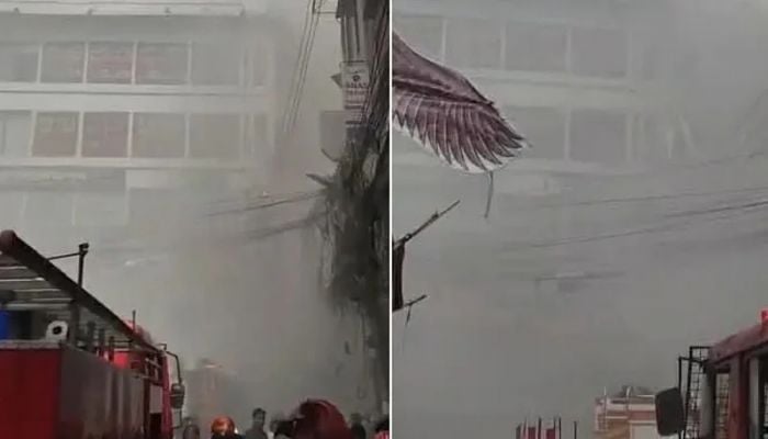 Chawkbazar building fire under control