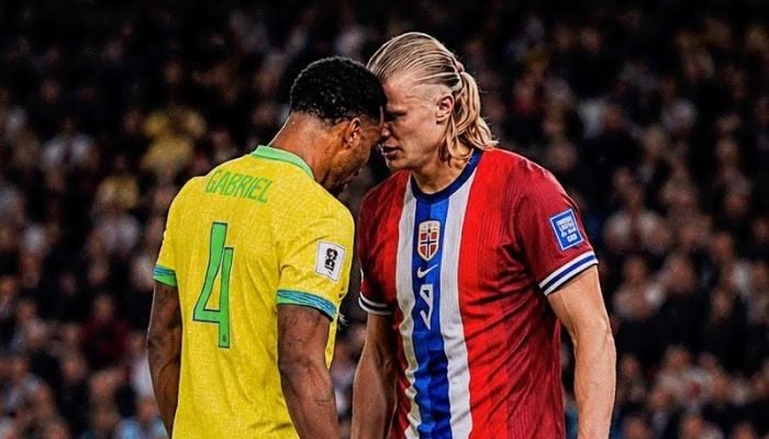 Brazil vs. Norway: Gabriel and Haaland take rivalry to international stage