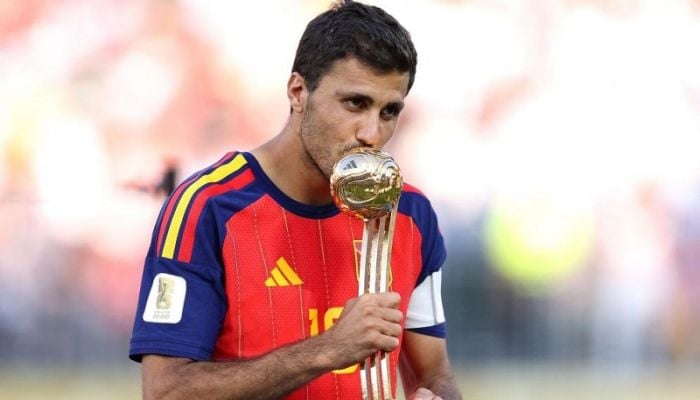Spain captain Rodri wins World Cup player of the tournament award