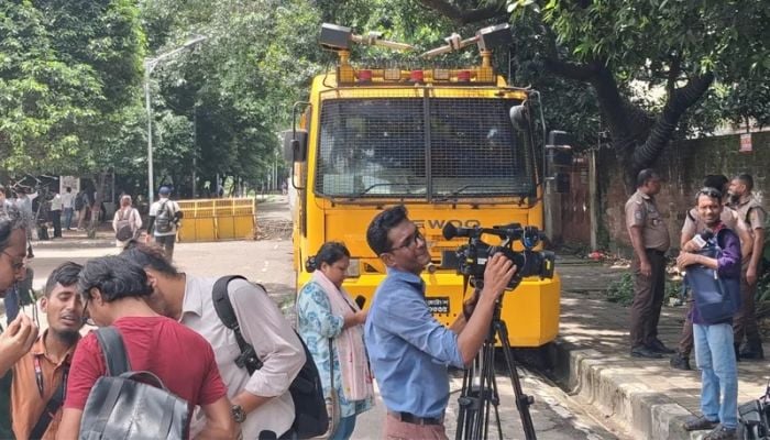 Tight security at Dhanmondi 32 as four detained