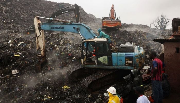 Landslide at Guinea landfill kills 30, government says