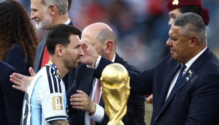 ‘Let Messi enjoy himself’: AFA chief says Messi will retire when he wants