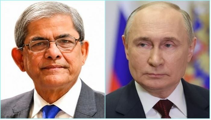Putin congratulates President Mirza Fakhrul