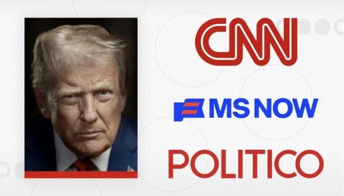CNN, MS NOW and Politico file lawsuit against Trump's White House ban