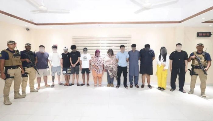 Police seek 7-day remand for 63 foreign nationals in online fraud case