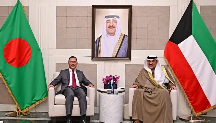 PM, Kuwait Crown Prince discuss expanding manpower, trade, investment ties