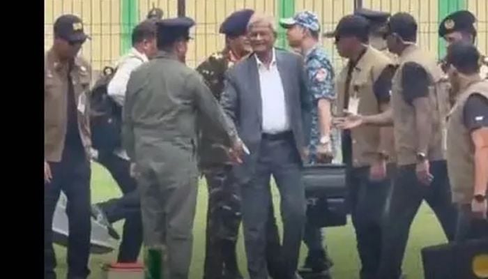 President arrives in Thakurgaon on two-day visit