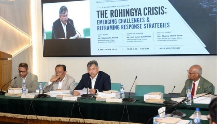 Salahuddin urges global pressure to resolve Rohingya crisis
